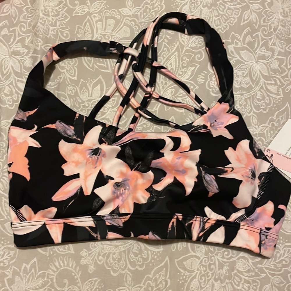NWT Victoria’s Secret Active workout set BLACK AND PINK size small - Picture 9 of 12
